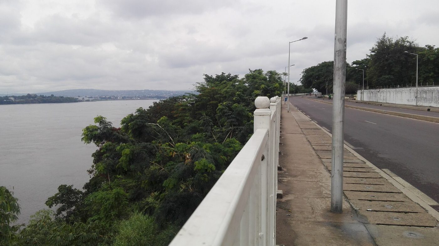La Corniche de Kinshasa le long du fleuve Congo